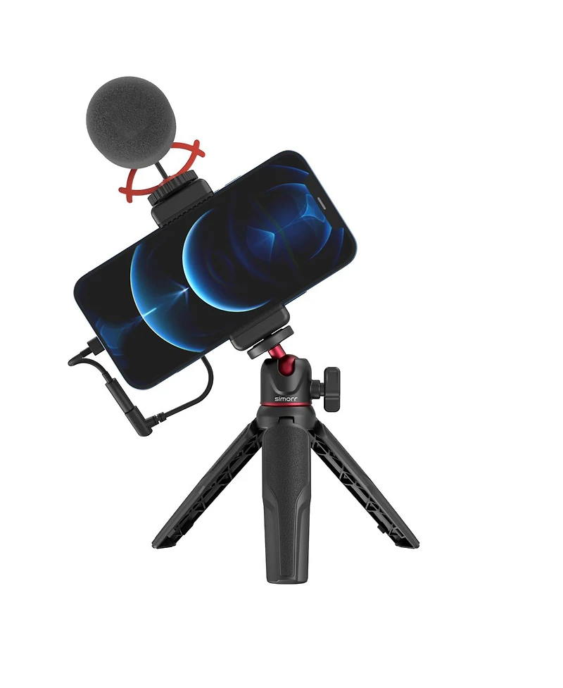 SmallRig simorr Vigor Vk-40 Vlog Tripod Kit with Wave S1 Lite Microphone