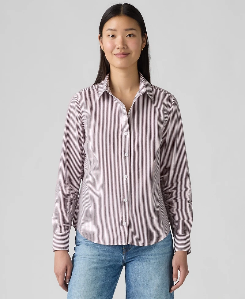Levi's Women's Classic Fit Button-Front Shirt