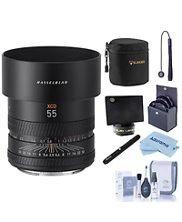 Hasselblad Xcd 55mm f/2.5 V Lens, Bundle with Soft Lens Case, 72mm Filter Kit, Lens Shade, Pen Lens Cleaner and Cleaning Kit