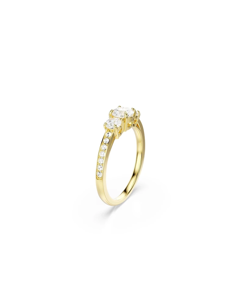 Swarovski Stilla Attract Gold-Tone Plated Ring