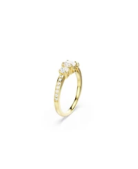 Swarovski Stilla Attract Gold-Tone Plated Ring