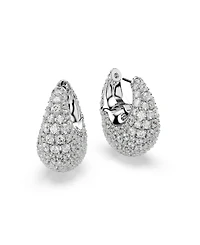 Swarovski Sublima Rhodium Plated Earrings