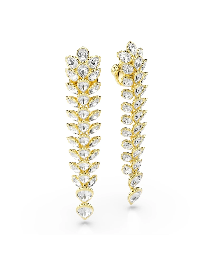Swarovski Idyllia Gold-Tone Plated Drop Earrings