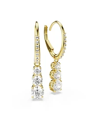 Swarovski Stilla Attract Gold-Tone Plated Hoop Earrings