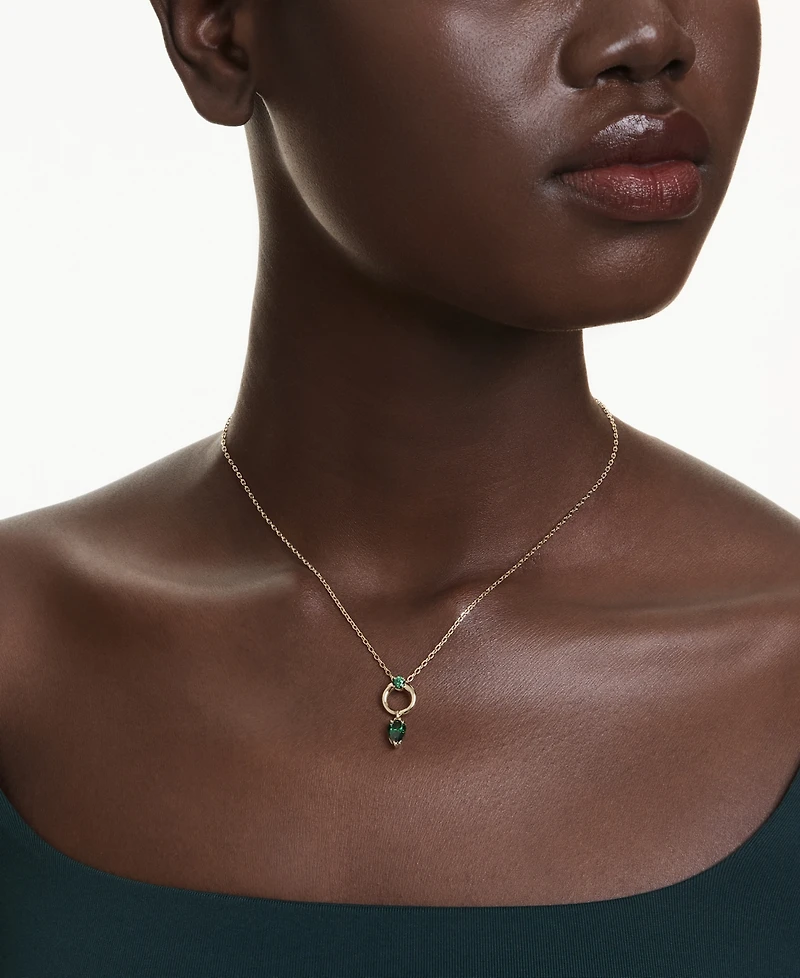 Swarovski Mesmera Gold-Tone Plated Pendant Necklace