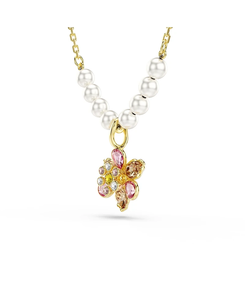 Swarovski Idyllia Gold-Tone Plated Pendant Necklace