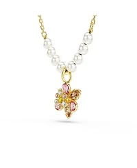 Swarovski Idyllia Gold-Tone Plated Pendant Necklace