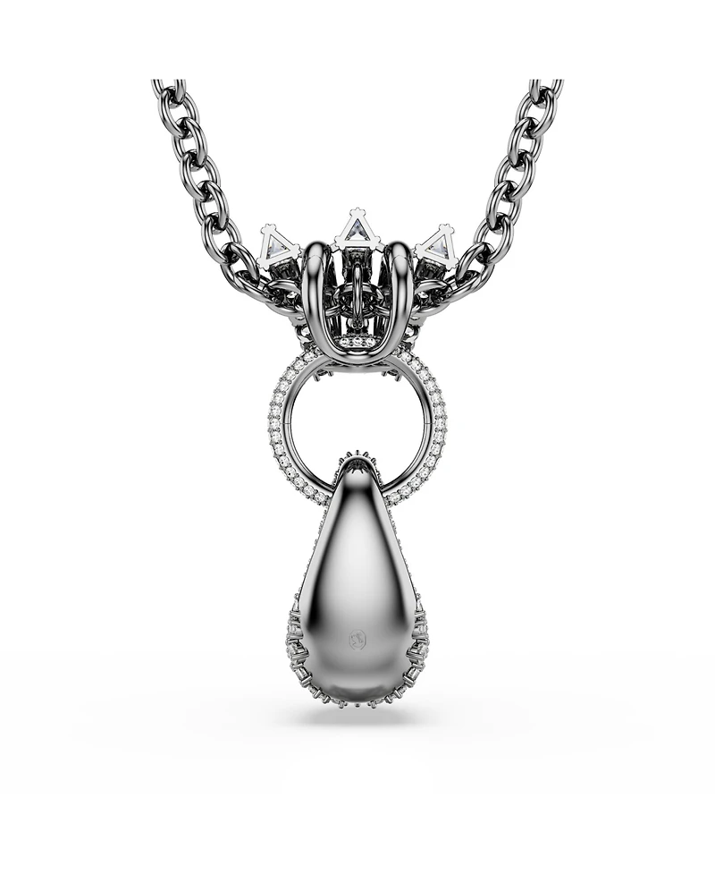 Swarovski Sublima Ruthenium Plated Pendant Necklace