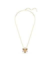 Swarovski Idyllia Gold-Tone Plated Brooch and Pendant Necklace