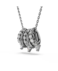 Swarovski Sublima Ruthenium Plated Pendant Necklace