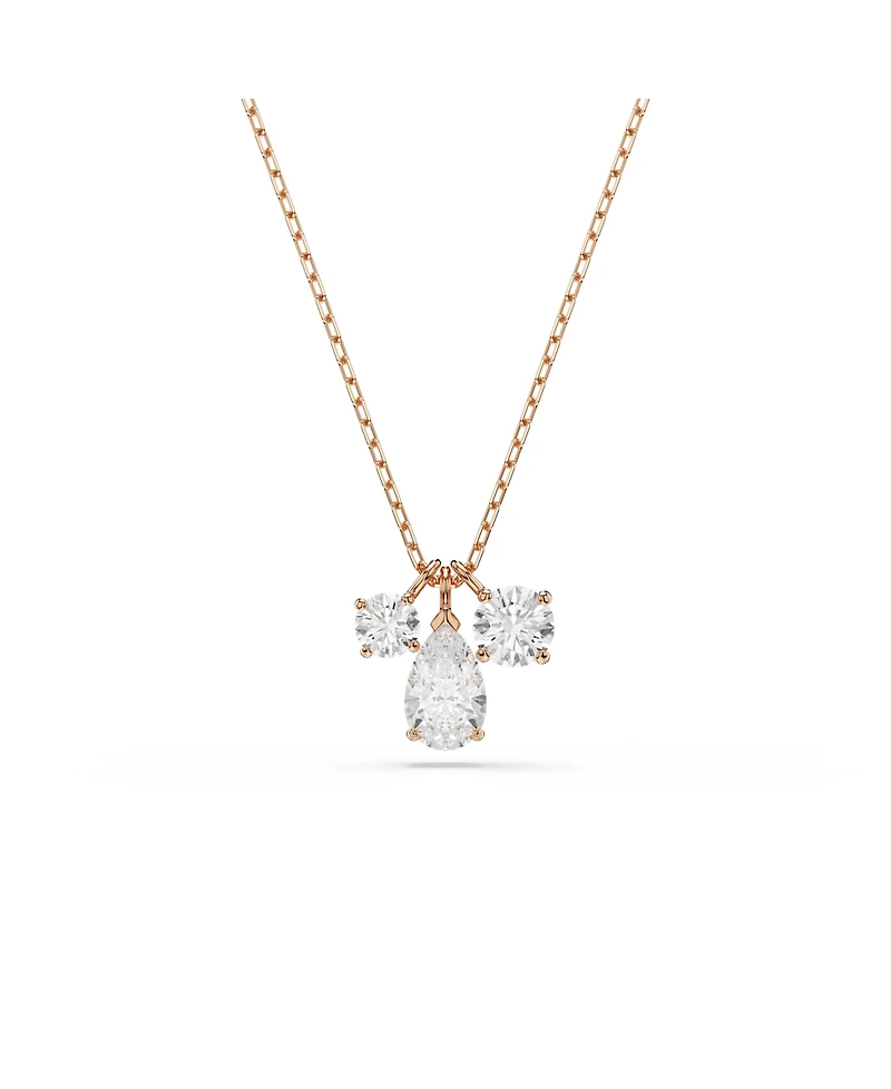 Swarovski Mesmera Rose Gold-Tone Plated Pendant Necklace