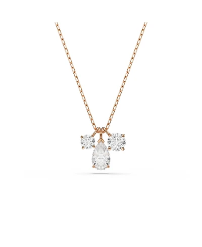 Swarovski Mesmera Rose Gold-Tone Plated Pendant Necklace