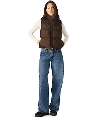 Steve Madden Women's Brady Reversible Puffer Vest