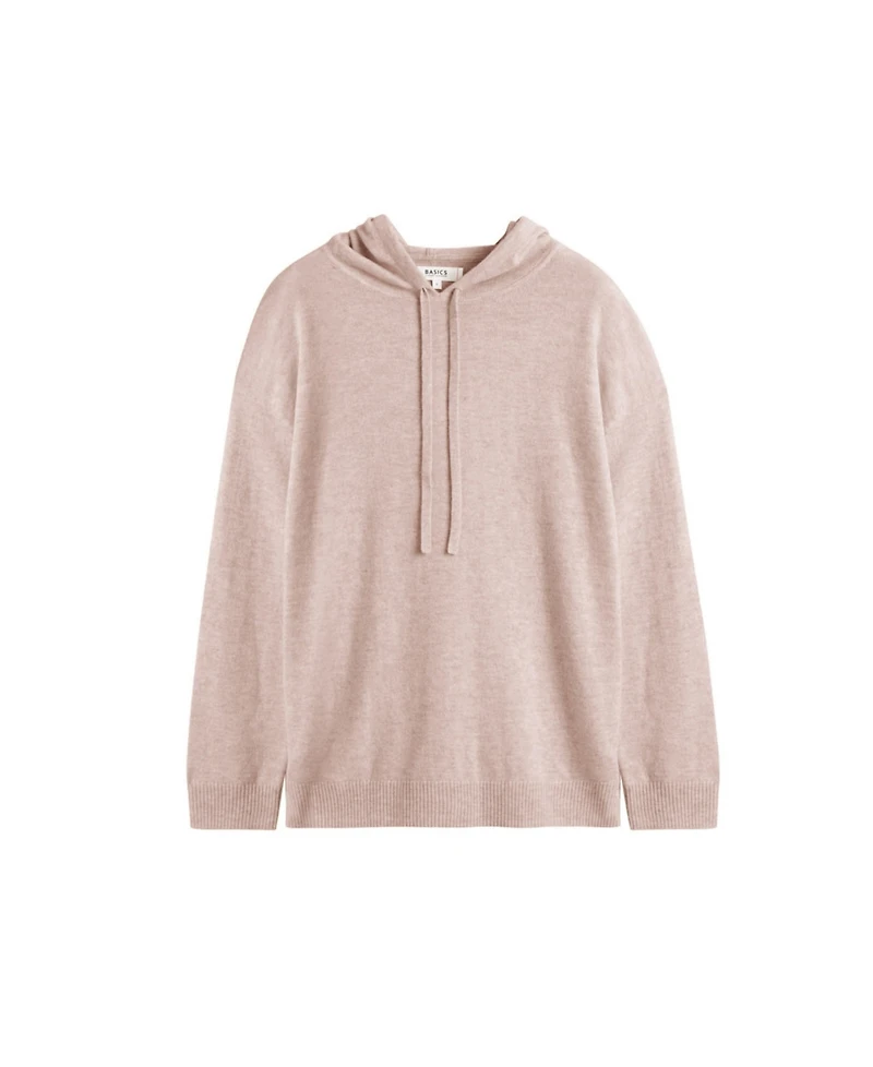 Chinti & Parker Women's Wool Cashmere Blend Relaxed Hoodie Sweater