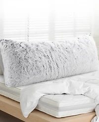 Cheer Collection Faux Fur Body Pillow, 20" x 54"