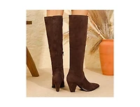 Berness True Faux Suede Knee High Boots