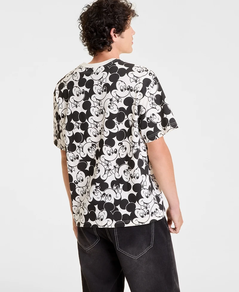 Disney | Macy's Unisex Mickey Mouse Printed T-Shirt, Exclusive