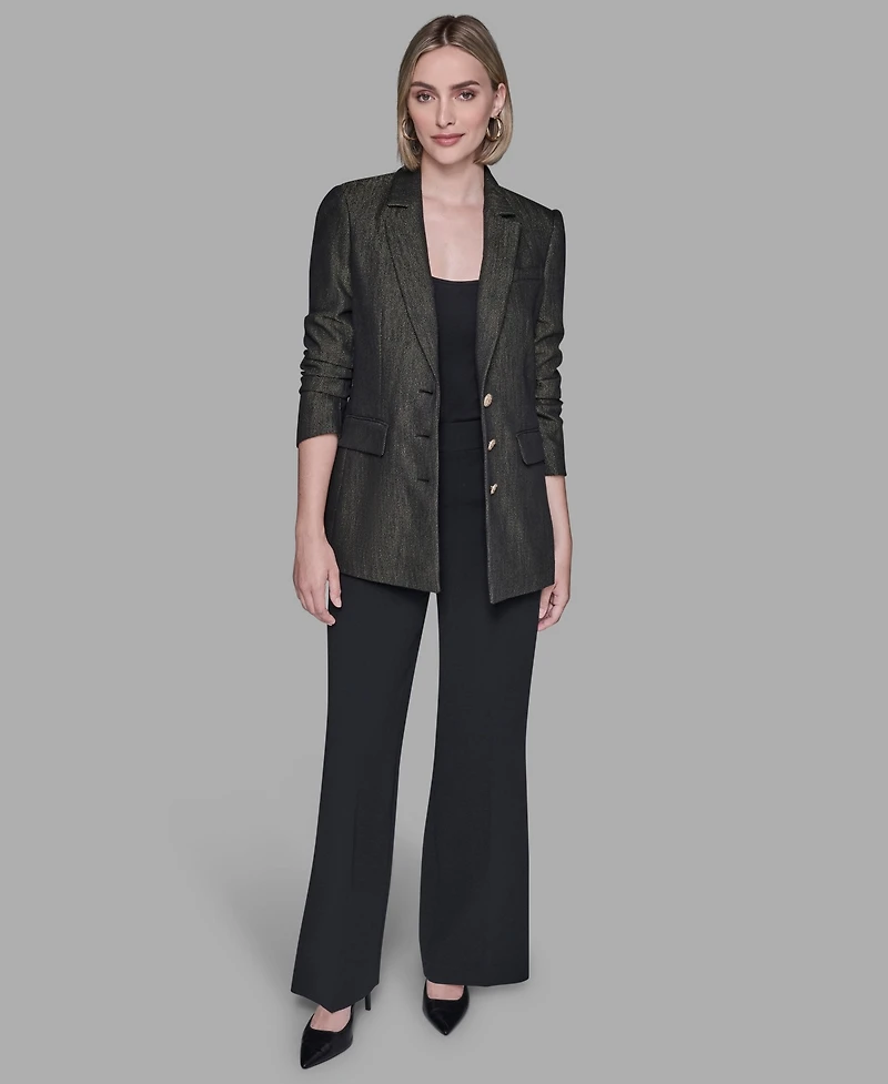 Karl Lagerfeld Paris Women's Long Sleeves Blazer