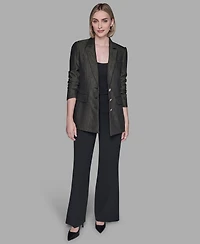 Karl Lagerfeld Paris Women's Long Sleeves Blazer