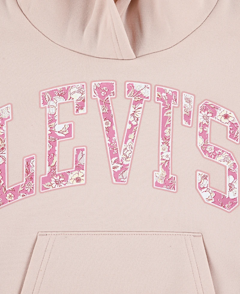 Levi's Big Girls Collegiate Oversized Pullover Hoodie