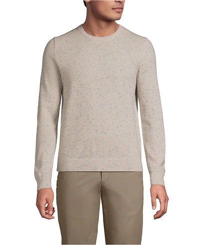 Lands' End Men's Fine Gauge Cashmere Sweater