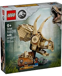 Lego Jurassic World Dinosaur Fossils Triceratops Skull Model Set