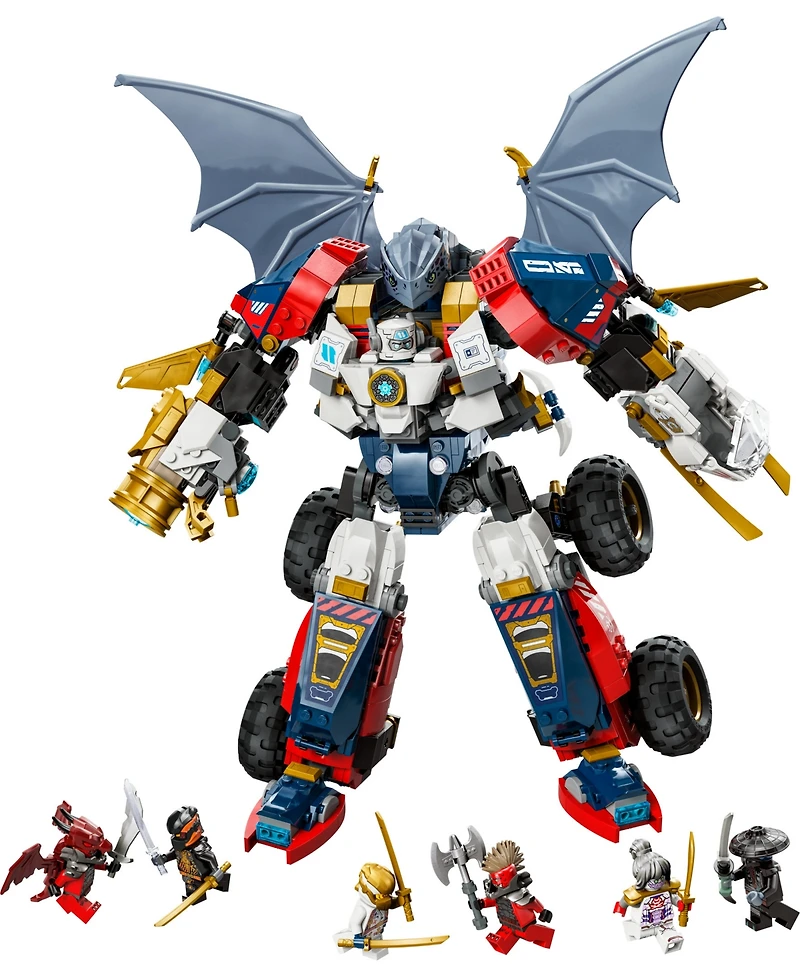 Lego Ninjago Zane's Ultra Combiner Mech Building Set
