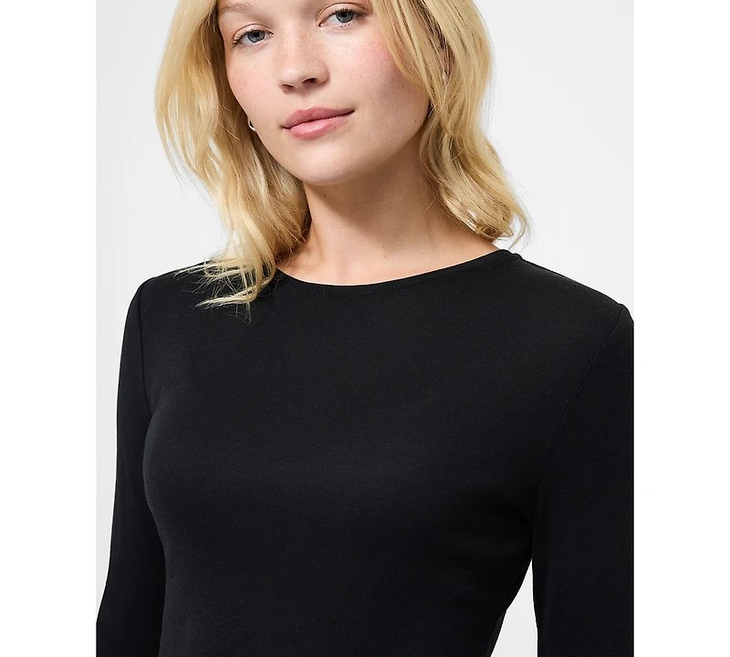 French Connection Knit Long Sleeve Top