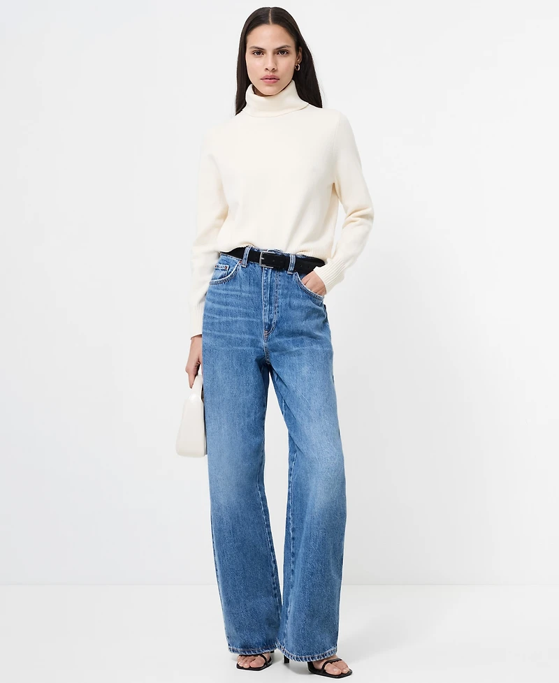 French Connection Women's Long Sleeve Sweater Top