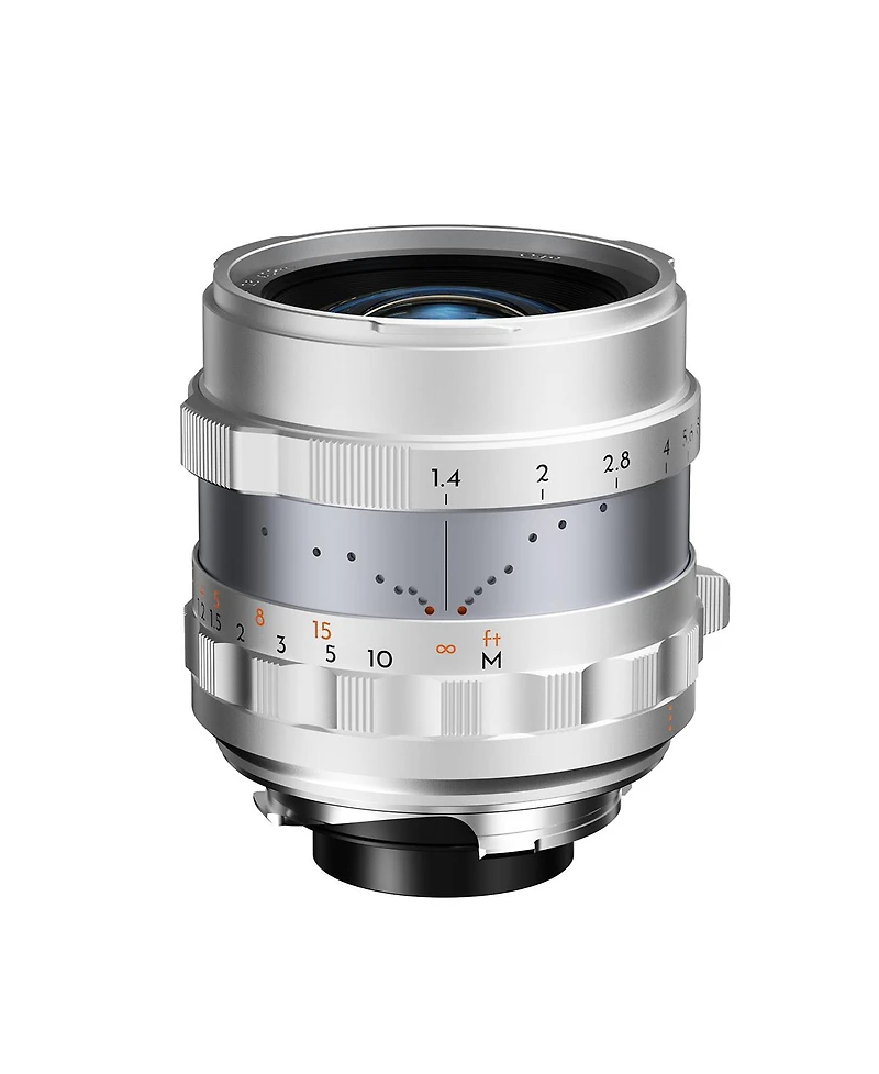 Thypoch Simera 28mm f/1.4 Focus Tab Version Aspherical Lens for Leica M, Silver