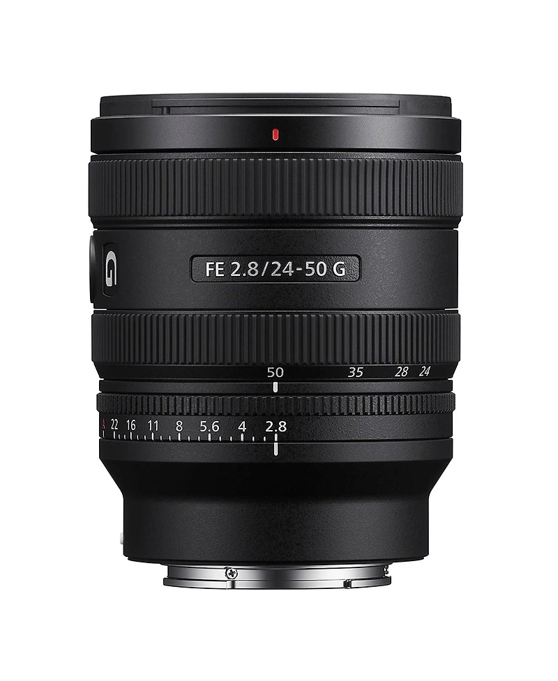 Sony Fe 24-50mm f/2.8 G Lens, Bundle with 67mm Digital Essentials Filter Kit, Lens Case, Lens Cap Tether and Cleaning Cloth