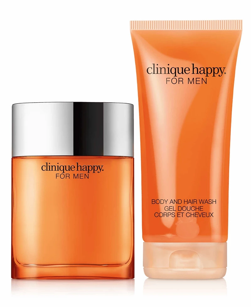 Clinique Happy For Him Men's Cologne and Body Wash Gift Set