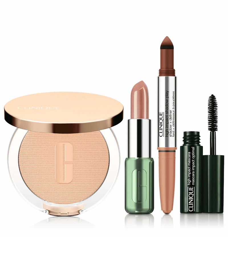 Clinique 4-Pc. Full Face Forward Simply Radiant Makeup Gift Set