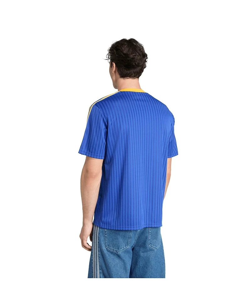 Adidas Men's and Women's Blue Boca Juniors Terrace Icons Jersey