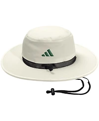 Adidas Men's and Women's Cream Miami Hurricanes Wide Brim Boonie Bucket Hat