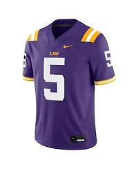Nike Men's Jayden Daniels Purple Lsu Tigers Player Game Jersey