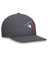 Nike Men's Gray Toronto Blue Jays Pro Performance Snapback Hat