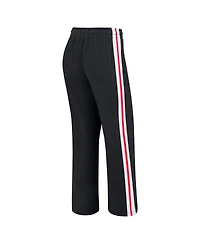 Wear by Erin Andrews Women's Black Kansas City Chiefs Color-Block Straight Leg Pants