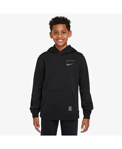 Nike Big Boys and Girls Black Tottenham Hotspur Club Hoodie