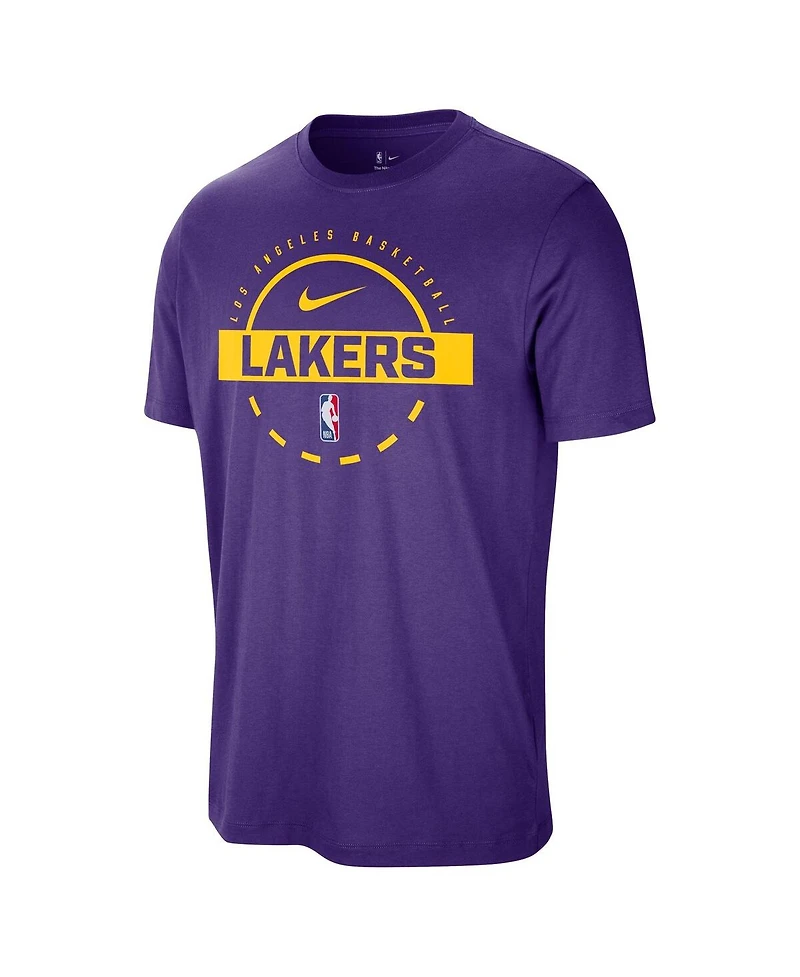 Nike Men's Purple Los Angeles Lakers Authentic Practice T-Shirt