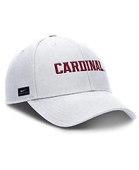 Nike Men's White Stanford Cardinal 2025 On-Field Rise Performance Adjustable Hat
