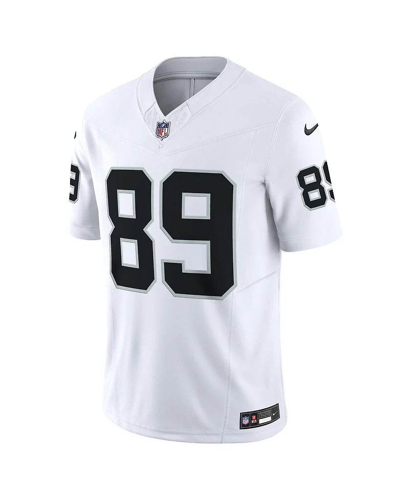 Nike Men's Brock Bowers White Las Vegas Raiders Vapor F.u.s.e. Limited Jersey