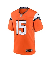 Nike Men's Nik Bonitto Orange Denver Broncos Team Game Jersey