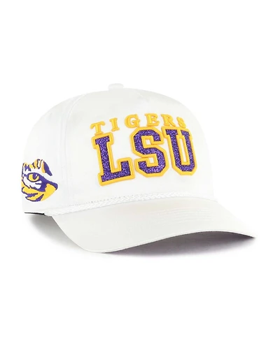 '47 Women's Brand White Lsu Tigers Outspoken Hitch Adjustable Hat