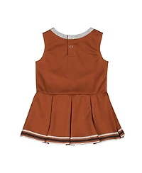 Colosseum Girls Baby Boys and Texas Orange Longhorns Lollipop Park Cheer Dress