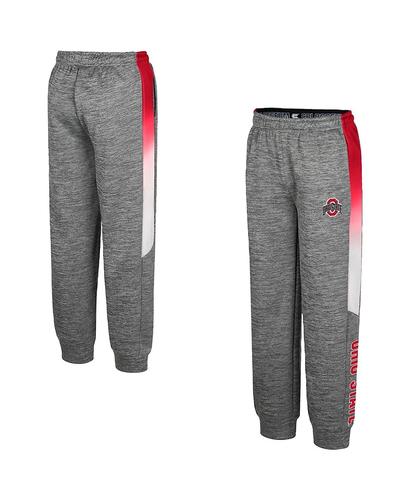 Colosseum Big Boys and Girls Gray Ohio State Buckeyes the Gang Pants