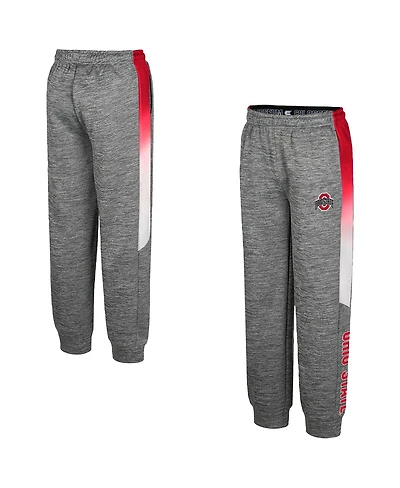 Colosseum Big Boys and Girls Gray Ohio State Buckeyes the Gang Pants