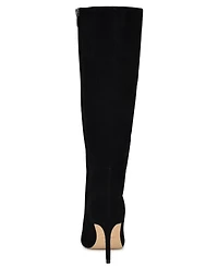 Nine West Women's Cook Wide Calf Tall Stiletto Dress Boots