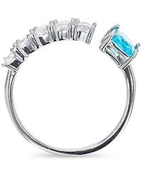 Macy's Cubic Zirconia Ring (2.31 ct. t.w.) Sterling Silver