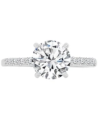 Macy's Cubic Zirconia Ring (11.88 ct.t.w.) Sterling Silver